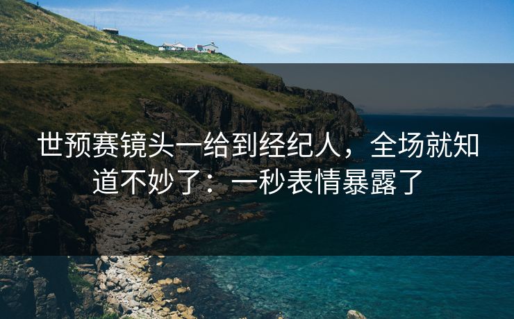 世预赛镜头一给到经纪人,全场就知道不妙了:一秒表情暴露了